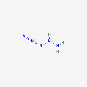 molecular formula H3N5 B079104 Azidohydrazine CAS No. 14546-44-2