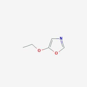 molecular formula C5H7NO2 B079106 5-Ethoxyoxazole CAS No. 15031-12-6