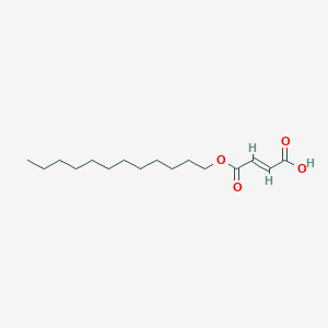 molecular formula C16H28O4 B079107 Dodecyl hydrogen fumarate CAS No. 10283-72-4