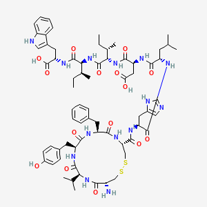molecular formula C68H92N14O15S2 B7910727 IRL 1038 