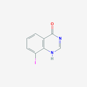 molecular formula C8H5IN2O B7910794 8-iodo-1H-quinazolin-4-one 