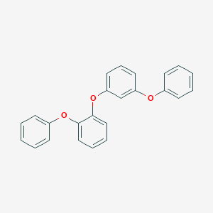 molecular formula C24H18O3 B079108 Benzene, 1-phenoxy-2-(3-phenoxyphenoxy)- CAS No. 10469-81-5