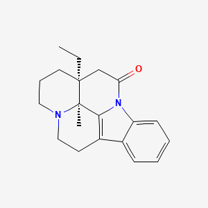 molecular formula C20H24N2O B7910814 (-)-Eburnamonine;(-)-Vincamone 