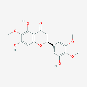 5,7,3'-Trihydroxy-6,4',5'-trimethoxyflavanone