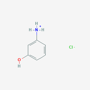 molecular formula C6H8ClNO B7910984 Phenol, 3-amino-, hydrochloride 