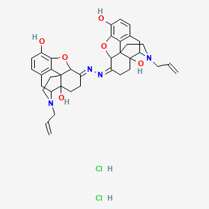 molecular formula C38H44Cl2N4O6 B7911002 NaloxonazineDihydrochloride 