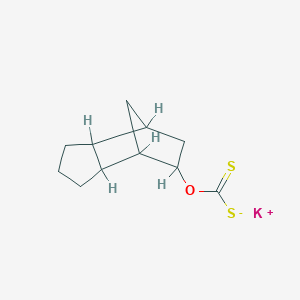 molecular formula C11H15KOS2 B7911038 potassium;8-tricyclo[5.2.1.02,6]decanyloxymethanedithioate 