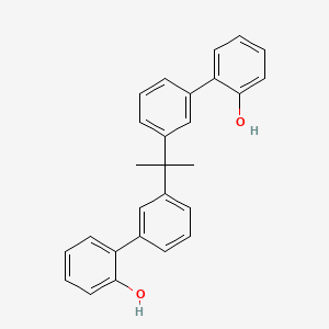 molecular formula C27H24O2 B7911089 5,5'-(1-Methylethylidene)bis[1,1'-(bisphenyl)-2-ol] 