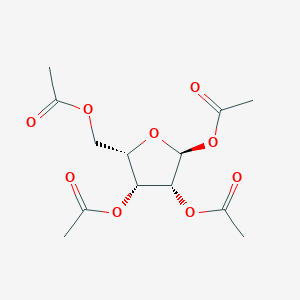 molecular formula C13H18O9 B7911248 1,2,3,5-Tetra-O-acetyl-b-L-ribofuranose 