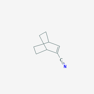molecular formula C9H11N B079116 Bicyclo[2.2.2]oct-2-ene-2-carbonitrile CAS No. 14948-74-4