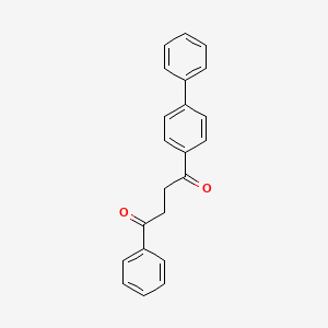 molecular formula C22H18O2 B7911823 1-Biphenyl-4-yl-4-phenylbutane-1,4-dione 