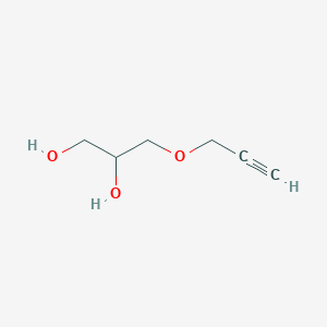 molecular formula C6H10O3 B079120 3-Prop-2-ynoxypropane-1,2-diol CAS No. 13580-38-6