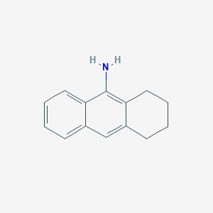 molecular formula C14H15N B7912172 1,2,3,4-Tetrahydro-9-anthracenamine 