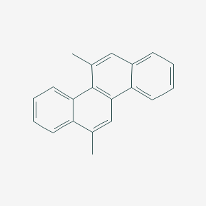 molecular formula C20H16 B079122 5,12-Dimethylchrysene CAS No. 14250-05-6
