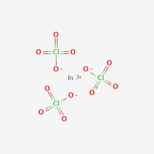 molecular formula Cl3InO12 B079124 高氯酸铟(3+) CAS No. 13529-74-3