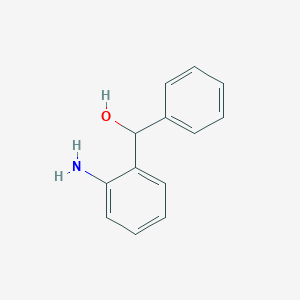 molecular formula C13H13NO B079127 2-Aminobenzhydrol CAS No. 13209-38-6