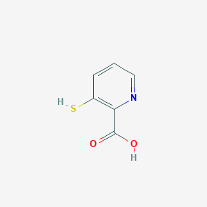 molecular formula C6H5NO2S B079129 3-Mercaptopicolinic acid CAS No. 14623-54-2
