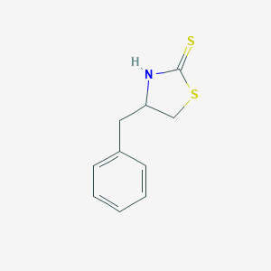 molecular formula C10H11NS2 B079130 4-苄基-1,3-噻唑烷-2-硫酮 CAS No. 13897-15-9