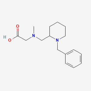 molecular formula C16H24N2O2 B7913133 [(1-Benzyl-piperidin-2-ylmethyl)-methyl-amino]-acetic acid 