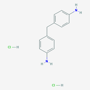molecular formula C13H16Cl2N2 B079132 4,4'-Methylenedianiline dihydrochloride CAS No. 13552-44-8