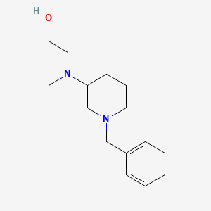 molecular formula C15H24N2O B7913241 2-[(1-Benzyl-piperidin-3-yl)-methyl-amino]-ethanol 