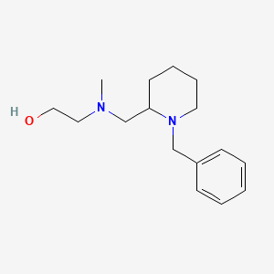 molecular formula C16H26N2O B7913254 2-[(1-Benzyl-piperidin-2-ylmethyl)-methyl-amino]-ethanol 