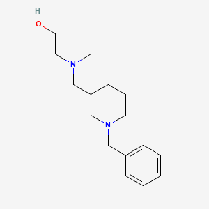 molecular formula C17H28N2O B7913302 2-[(1-Benzyl-piperidin-3-ylmethyl)-ethyl-amino]-ethanol 