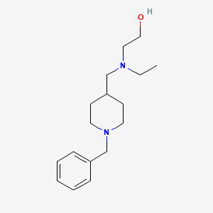 molecular formula C17H28N2O B7913304 2-[(1-Benzyl-piperidin-4-ylmethyl)-ethyl-amino]-ethanol 