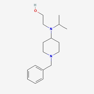 molecular formula C17H28N2O B7913321 2-[(1-Benzyl-piperidin-4-yl)-isopropyl-amino]-ethanol 