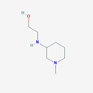 molecular formula C8H18N2O B7914181 2-(1-Methyl-piperidin-3-ylamino)-ethanol 