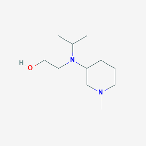 molecular formula C11H24N2O B7914264 2-[Isopropyl-(1-methyl-piperidin-3-yl)-amino]-ethanol 