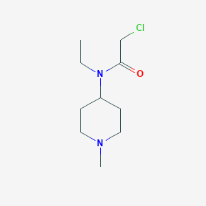 molecular formula C10H19ClN2O B7914460 2-Chloro-N-ethyl-N-(1-methyl-piperidin-4-yl)-acetamide 