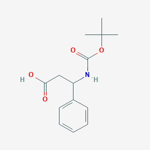 molecular formula C14H19NO4 B079156 3-(Boc-Amino)-3-phenylpropionic acid CAS No. 14676-01-8