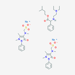 molecular formula C45H64N8Na2O10S2 B079158 Avapyrazone CAS No. 13987-03-6