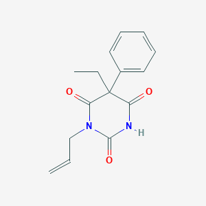 molecular formula C15H16N2O3 B079169 1-Allyl-5-ethyl-5-phenylbarbituric acid CAS No. 14167-72-7