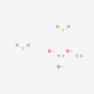molecular formula H4O3S2Y2 B079176 Yttrium oxide sulfide CAS No. 11099-13-1