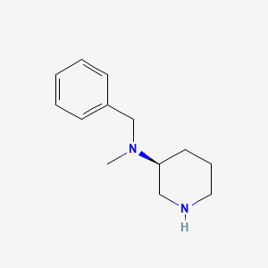 molecular formula C13H20N2 B7917786 Benzyl-methyl-(S)-piperidin-3-yl-amine 