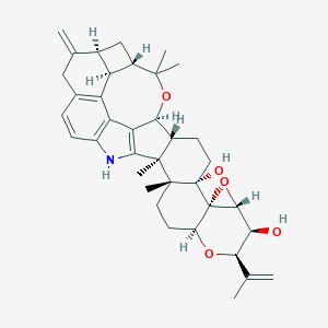 molecular formula C37H45NO5 B079182 Penitrem B CAS No. 11076-67-8