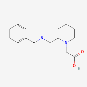 molecular formula C16H24N2O2 B7918451 {2-[(Benzyl-methyl-amino)-methyl]-piperidin-1-yl}-acetic acid 