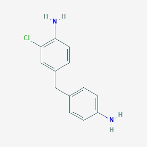 molecular formula C13H13ClN2 B079187 4-[(4-Aminophenyl)methyl]-2-chloroaniline CAS No. 10414-75-2