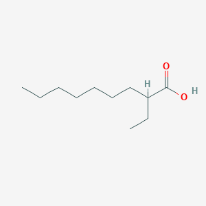 molecular formula C11H22O2 B079203 2-Ethylnonanoic acid CAS No. 14276-84-7