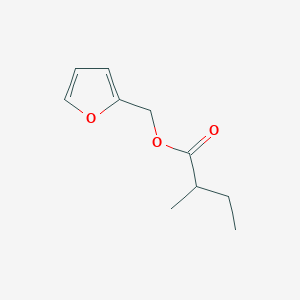 molecular formula C10H14O3 B079214 Furfuryl 2-methylbutyrate CAS No. 13678-61-0