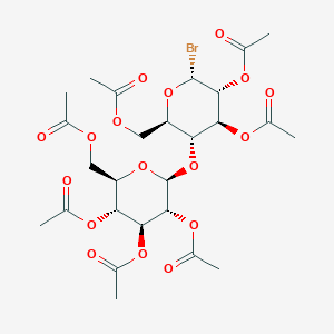 molecular formula C26H35BrO17 B079220 α-D-纤维二糖基溴化七醋酸酯 CAS No. 14227-66-8