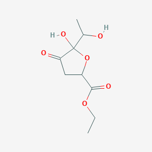 molecular formula C9H14O6 B079221 Altenin CAS No. 13912-19-1