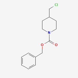 molecular formula C14H18ClNO2 B7922143 4-Chloromethyl-piperidine-1-carboxylic acid benzyl ester 