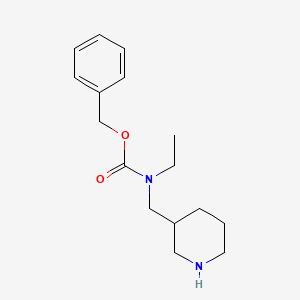 molecular formula C16H24N2O2 B7922217 Ethyl-piperidin-3-ylmethyl-carbamic acid benzyl ester 