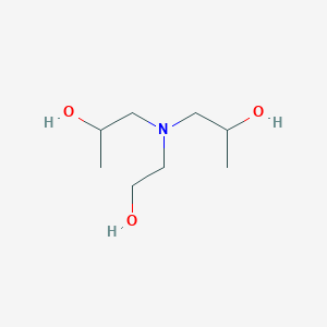 molecular formula C8H19NO3 B079241 2-Propanol, 1,1'-[(2-hydroxyethyl)imino]bis- CAS No. 10353-86-3