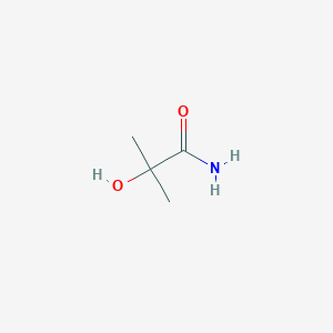 molecular formula C4H9NO2 B079247 Propanamide, 2-hydroxy-2-methyl- CAS No. 13027-88-8