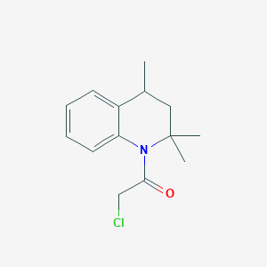 2-Chloro-1-(2,2,4-trimethyl-3,4-dihydro-2H-quinolin-1-yl)-ethanone