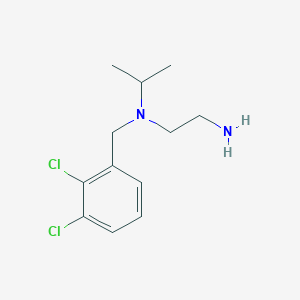 molecular formula C12H18Cl2N2 B7925237 N*1*-(2,3-Dichloro-benzyl)-N*1*-isopropyl-ethane-1,2-diamine 